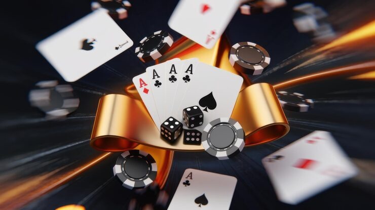 Live dealer running a Caishen Wins round with real-time result display
